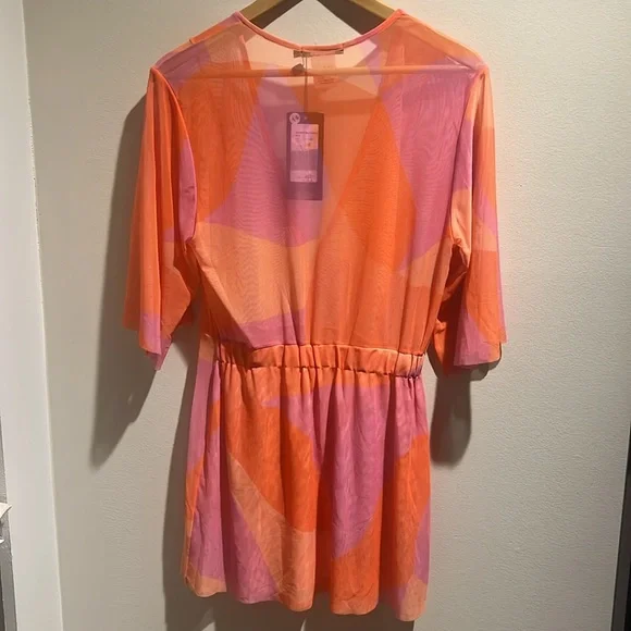 NWT VIX - MALIA SHORT CAFTAN - MARTINICA - SIZE LARGE - Picture 6 of 6